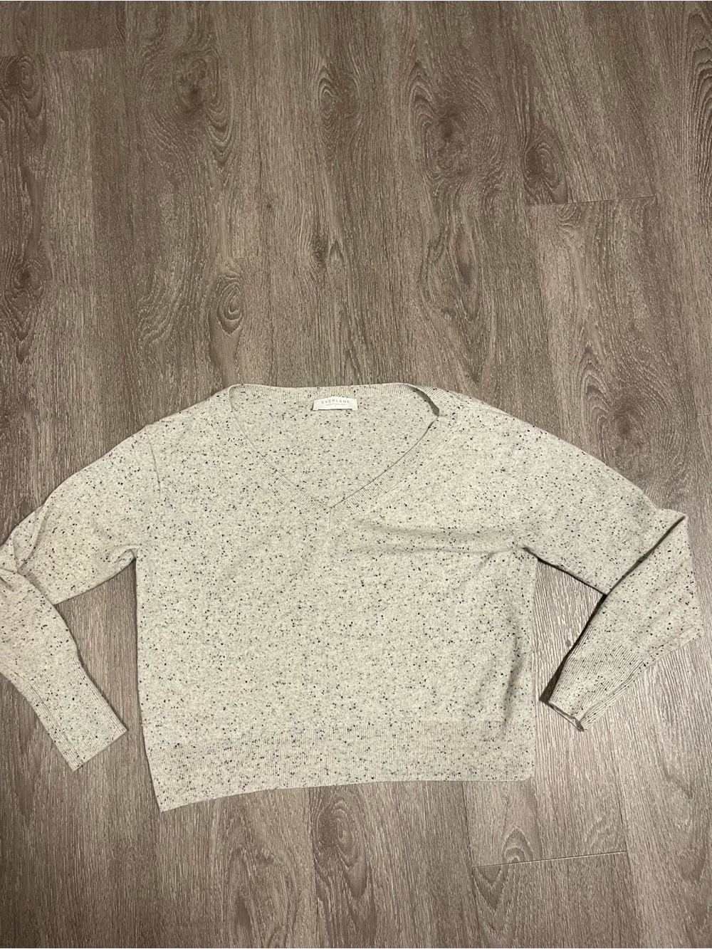 Everlane Sweater Womens Large Gray Cashmere Knit Pullover Size Small